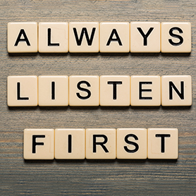 客户不会错 - “先听后谋”